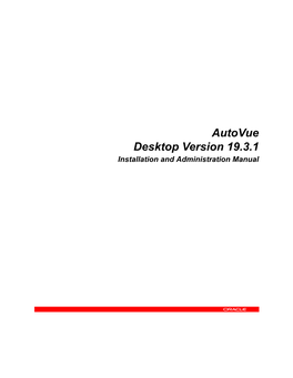 Installation and Administration Manual Copyright © 1989, 2008, Oracle And/Or Its Affiliates