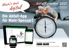 Abfallkalender 2021