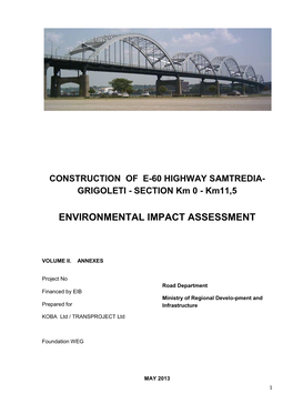 Environmental Impact Assessment