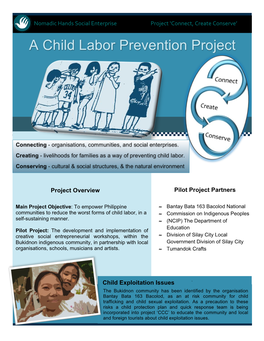 A Child Labor Prevention Project