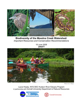 Biodiversity of the Moodna Creek Watershed: Important Resources and Conservation Recommendations