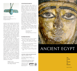 Ancient Egypt Brochure