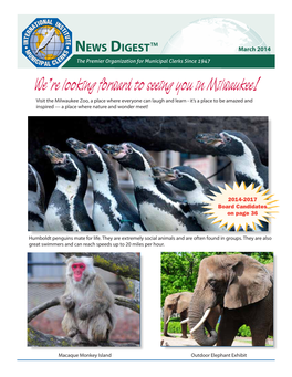 March 2014 News Digest