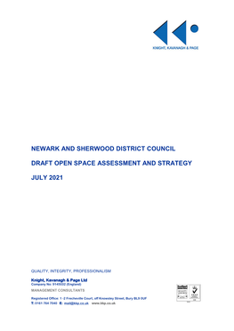 Draft Open Space Strategy