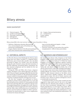 Biliary Atresia