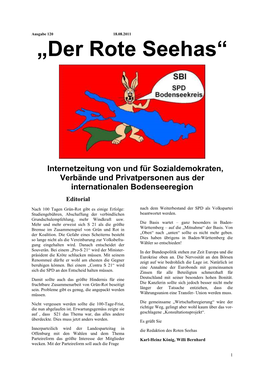 Ausgabe 120 Vom:18.08.2011