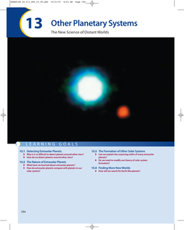 Other Planetary Systems the New Science of Distant Worlds