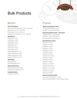 Bulk Products