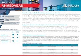 Ahmedabad Residential Marketbeat Q3 2020