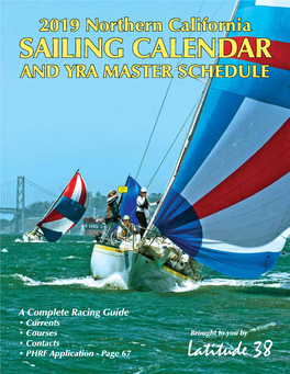 2019 N. CA Sailing Calendar & YRA Master Schedule