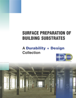 Surface Preparation of Building Substrates