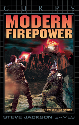 GURPS Classic Modern Firepower