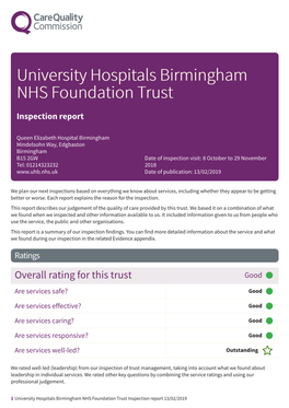 RRK University Hospitals Birmingham NHS Foundation Trust