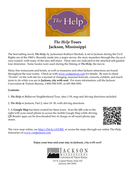 The Help Tours Jackson, Mississippi