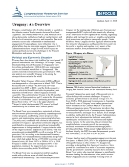 Uruguay: an Overview