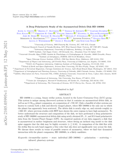 A Deep Polarimetric Study of the Asymmetrical Debris Disk HD 106906