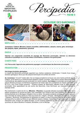 Géologie Le Relief Des Baronnies Est Directement Induit Par La Structure Géologique Et La Nature Des Roches