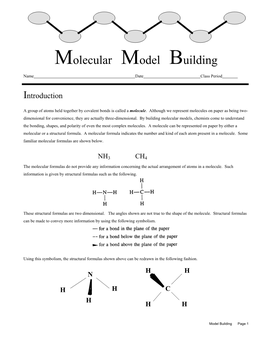 Molecular Model Building