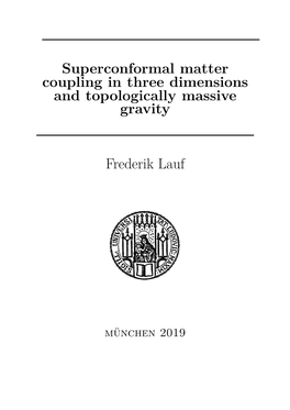 Superconformal Matter Coupling in Three Dimensions and Topologically Massive Gravity