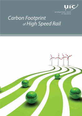 Carbon Footprint of High-Speed Rail UIC 2011.Pdf