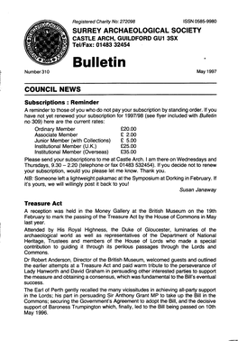 Bulletin N U M B E R 3 1 0