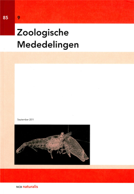 Zoologische Mededelingen