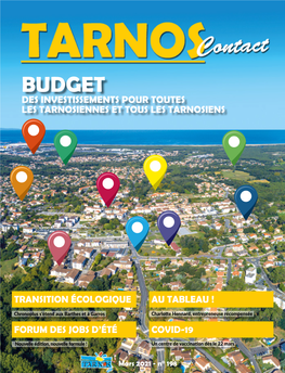 Budget Des Investissements Pour Toutes Les Tarnosiennes Et Tous Les Tarnosiens