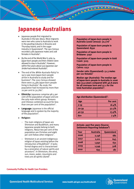 Japanese Australians