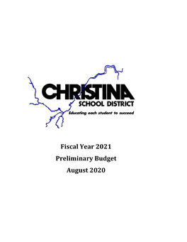 Fiscal Year 2021 Preliminary Budget August 2020