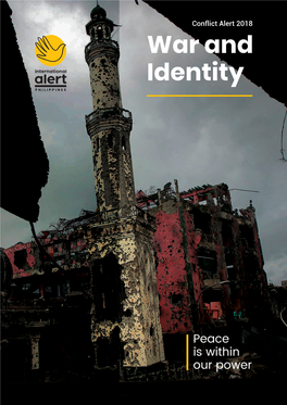 War and Identity About International Alert