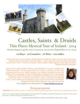 Castles, Saints & Druids