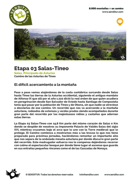 Etapa 03 Salas-Tineo.SENDITUR