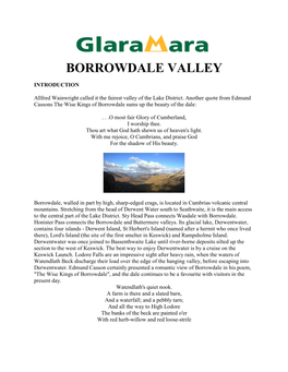 Borrowdale Valley