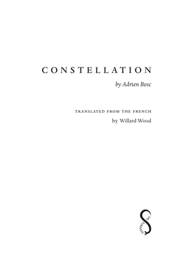 CONSTELLATION by Adrien Bosc