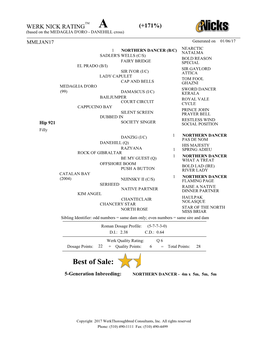 Pedigree Evaluation