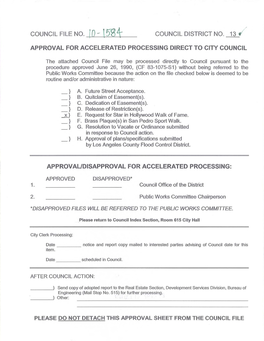 Council File No. (Q- ,~4: Council District No
