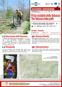 Pista Ciclabile Della Valsesia the Valsesia Bike Path