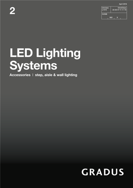 LED Lighting Systems Accessories | Step, Aisle & Wall Lighting Call: 01625 428922