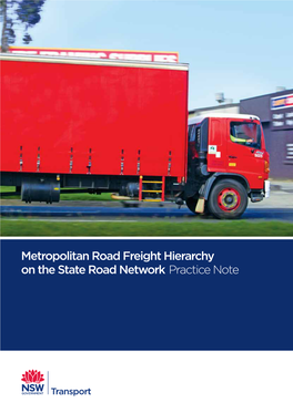 Department of Transport Metropolitan Road Freight Hierarchy on the State