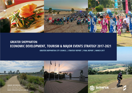 Economic Development, Tourism & Major Events Strategy 2017-2021