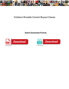 Cristiano Ronaldo Current Buyout Clause