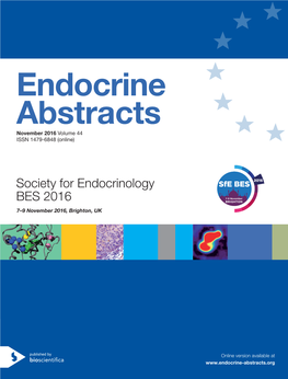 Endocrine Abstracts Vol 44