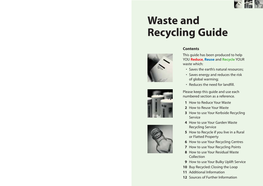 Waste and Recycling Guide