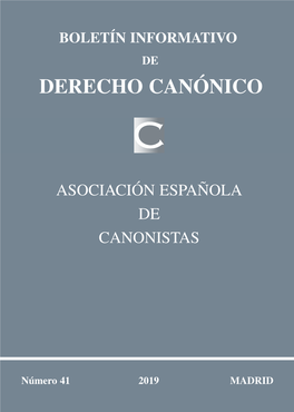 Derecho Canónico P