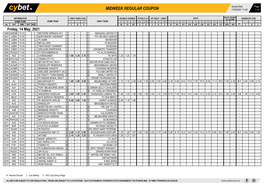 Midweek Regular Coupon 11/05/2021 11:40 1 / 4