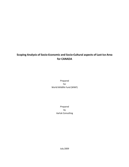 Ipate in Decision Making on Matters That Affect the Social, Economic and Cultural Well Being of Inuit in Nunavut; And