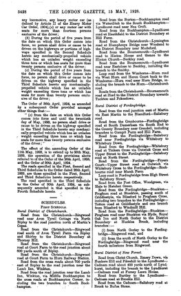 3428 . the London Gazette, 15 May, 1928