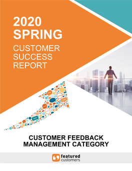 Spring 2020 Customer Feedback Management