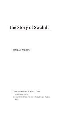 The Story of Swahili