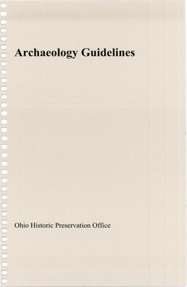 C C Archaeology Guidelines R